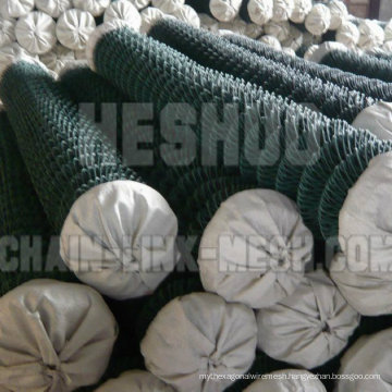 Good Quality Brown Vinyl Coated Chain Link Fence